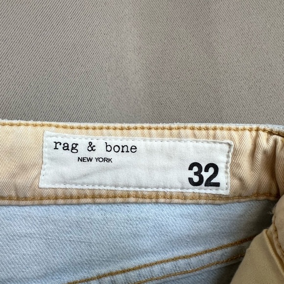 Rag & Bone Maya High Rise Ankle Straight Jeans Lapis Glitter Metallic Blue - Picture 4 of 4